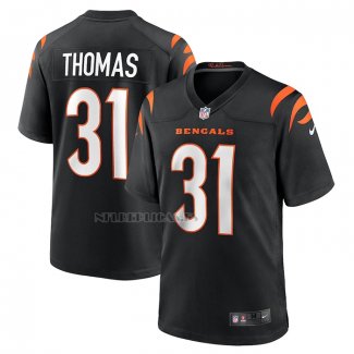 Camiseta NFL Game Cincinnati Bengals Michael Thomas Negro