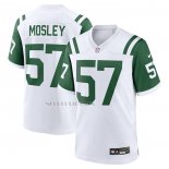 Camiseta NFL Game New York Jets C.J. Mosley Classic Alterno Blanco Verde