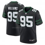 Camiseta NFL Game New York Jets Quinnen Williams Alterno Negro2