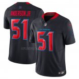 Camiseta NFL Limited Houston Texans Will Anderson Jr. 2nd Alterno Vapor F.U.S.E. Azul