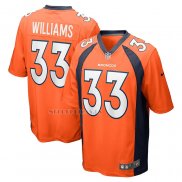 Camiseta NFL Game Denver Broncos Javonte Williams Naranja