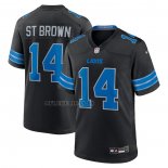Camiseta NFL Game Detroit Lions Amon-Ra St. Brown 2nd Alterno Negro