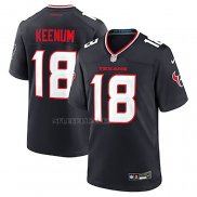 Camiseta NFL Game Houston Texans Case Keenum Negro