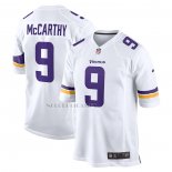 Camiseta NFL Game Minnesota Vikings J.J. McCarthy Blanco