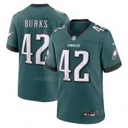 Camiseta NFL Game Philadelphia Eagles Oren Burks Verde