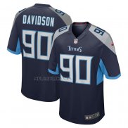 Camiseta NFL Game Tennessee Titans Marlon Davidson Azul