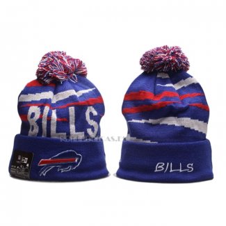 Gorro Beanie Buffalo Bills Stripe Azul Rojo